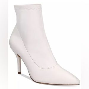 INC Zete sock booties white 7